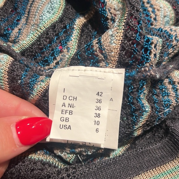 MISSONI Vest in viscose and cotton - Picture 5 of 7